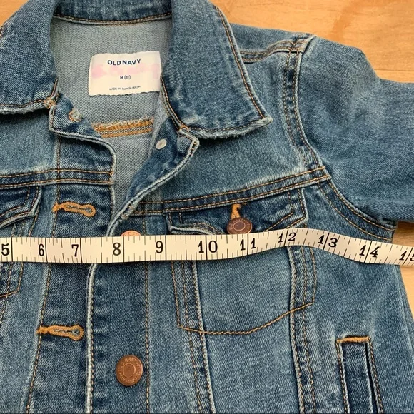 Old Navy Kids Trucker Denim Jean Jacket * Med/8 - Picture 5 of 11